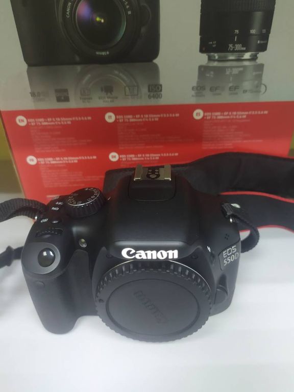 Canon eos 550d без объектива