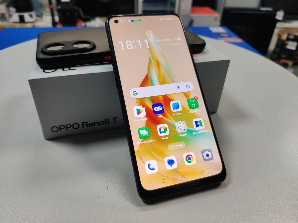 Все объявления Oppo reno 8t cph2481 8/128gb Б/У. Купить в Украине по лучшей  цене, ID #52300