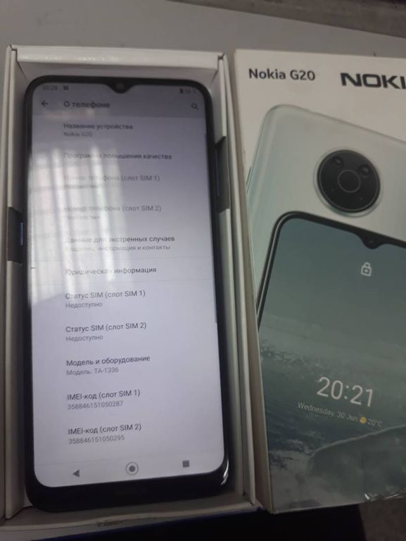Nokia _g20 ta-1336 4/64gb
