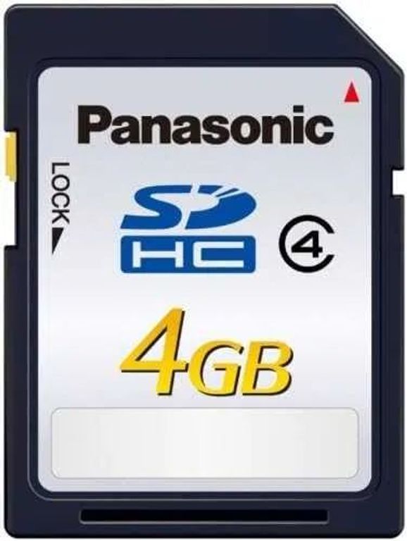 Карта памяти SDHC Panasonic 4Gb Class 4
