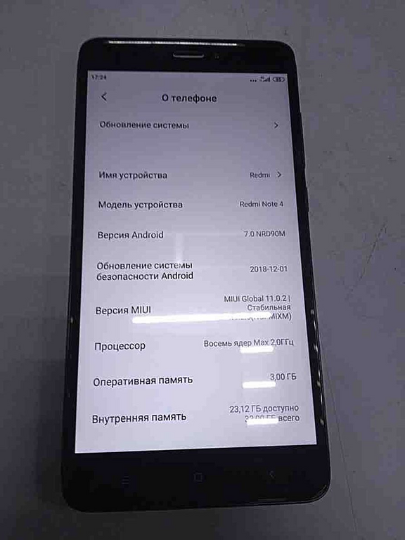 Xiaomi Redmi Note 4 32Gb