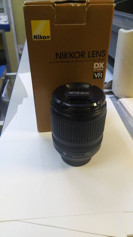 Nikon nikkor af-s 18-105mm f/3.5-5.6g ed vr dx
