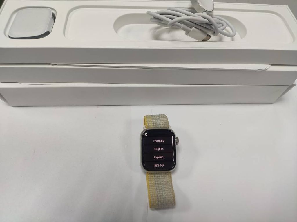 Apple watch series 8 gps + cellular steel case 41mm a2772/a2773/a2857