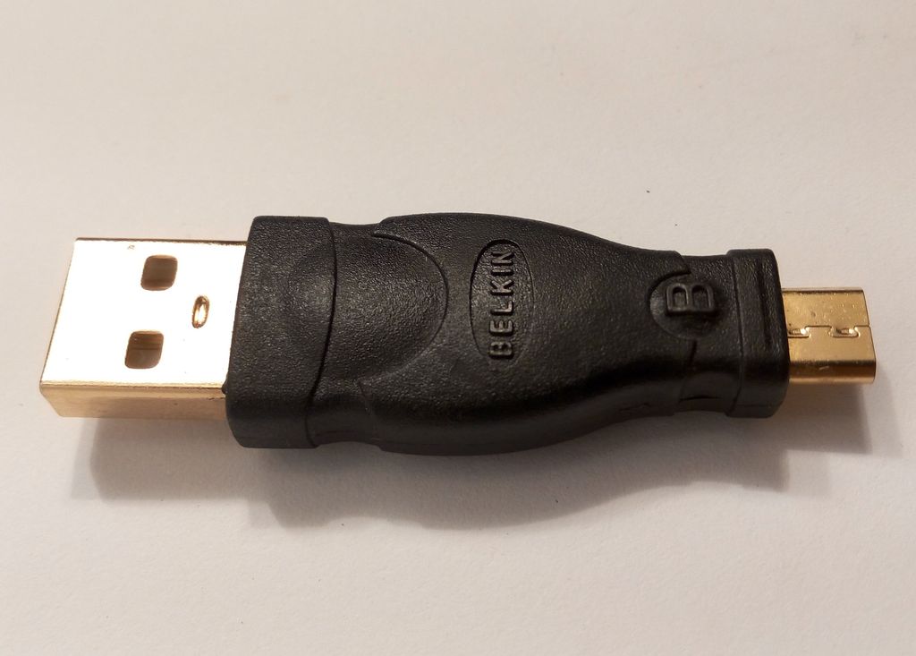 Belkin Adapter 2.0 USB Type-A to Micro-USB 