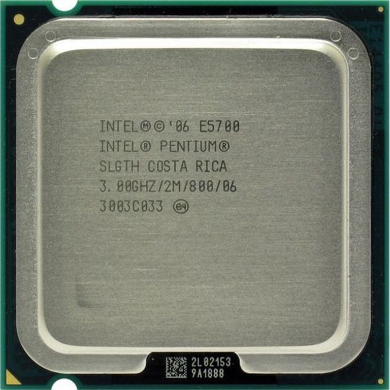 Intel Pentium E5700 3.0GHz 800Mhz + термопаста