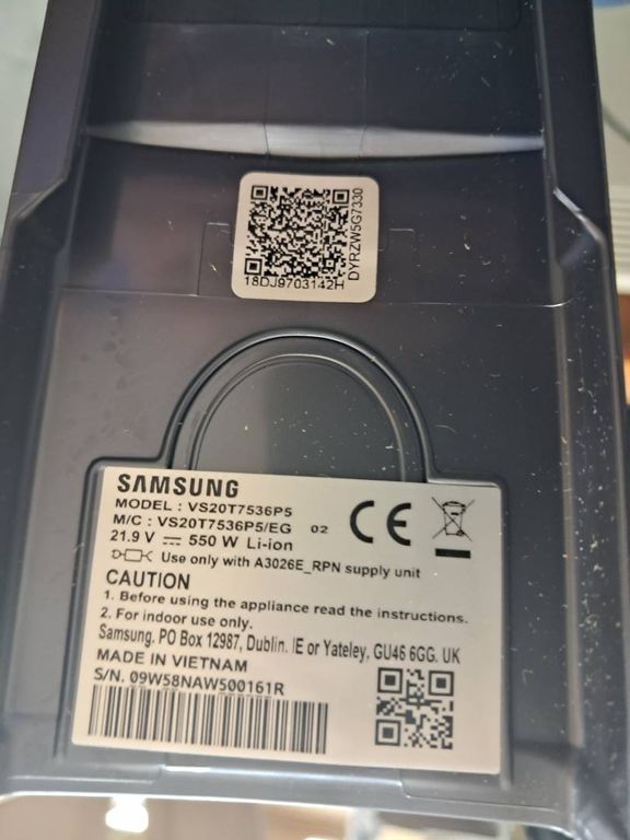 Samsung VS20T7536