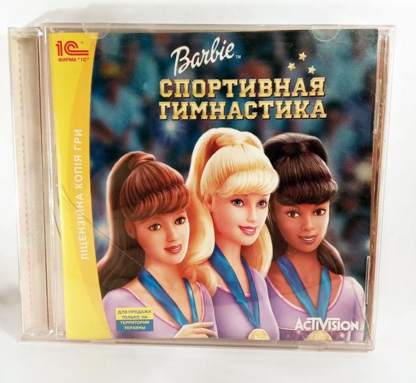 Відеогра Barbie: Спортивна гімнастика (Барбі) CD ПК для дітей