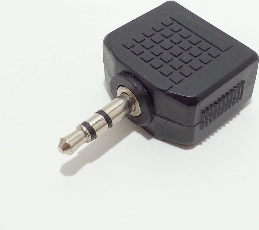 Перехідник для пари навушників 2 на 1 3.5 mm mini jack