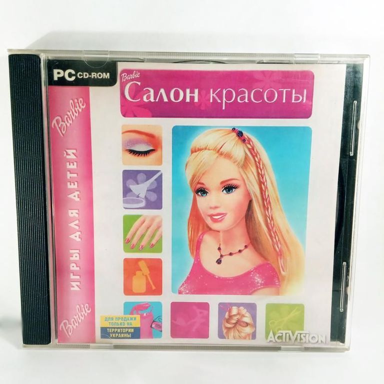 Відеогра Barbie: Салон краси (Барбі) CD ПК для дітей