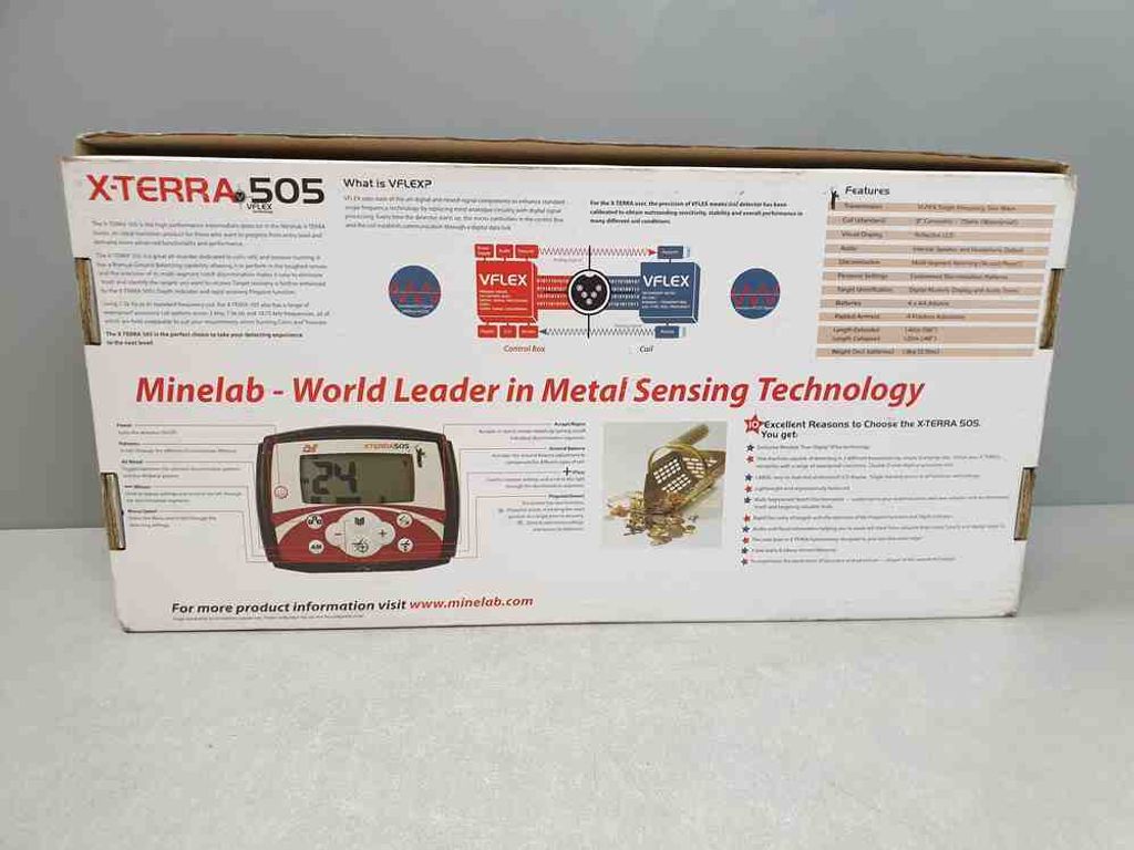 Minelab X-Terra 505