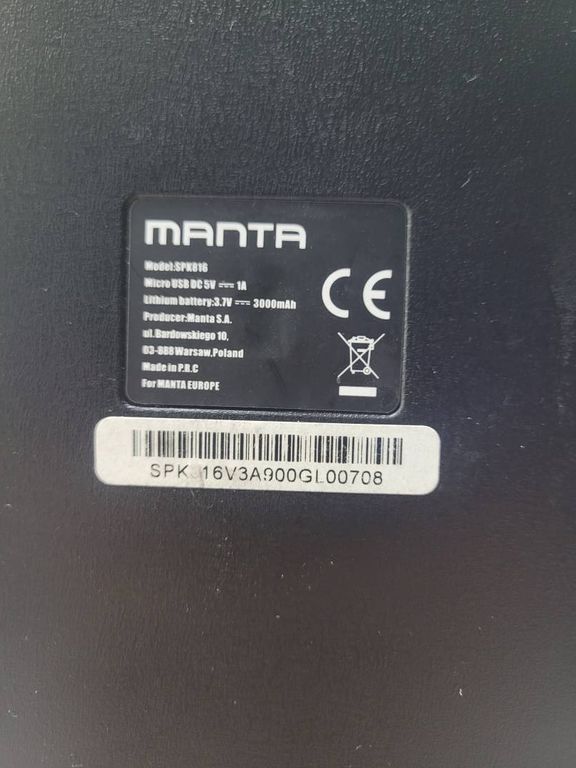 Manta spk816