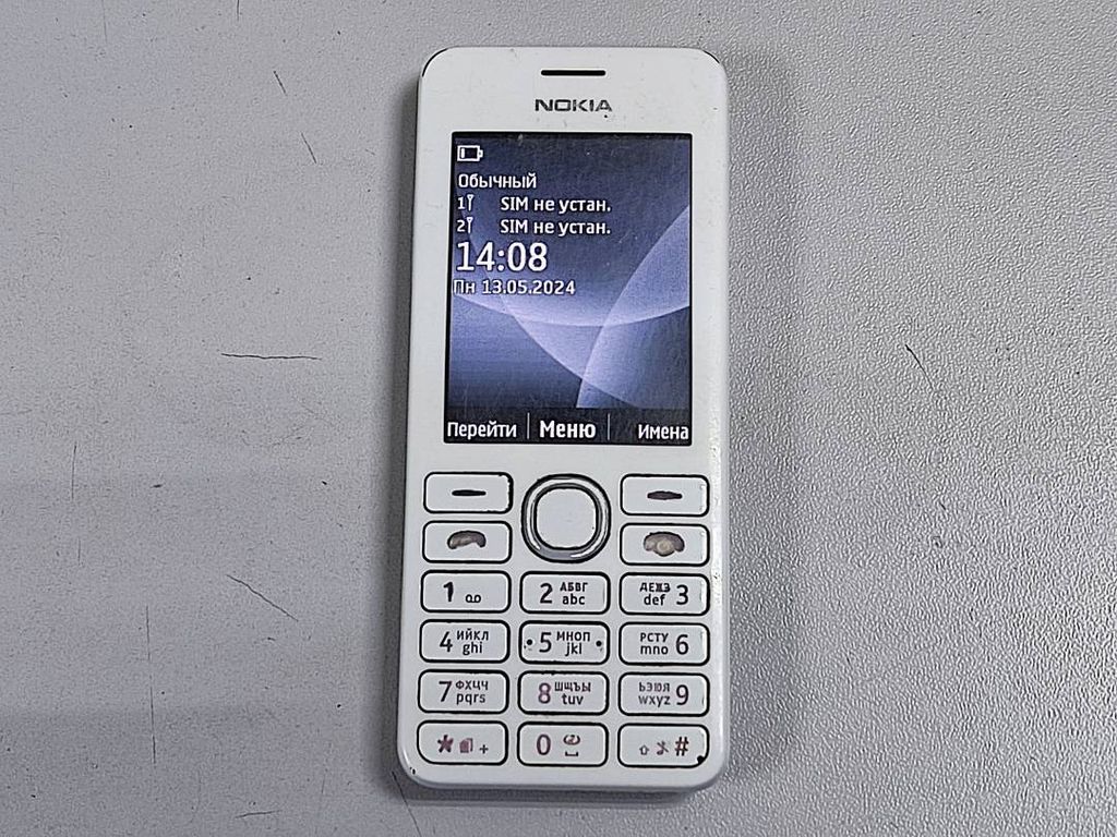 Б/У Мобильный телефон Nokia 206 asha dual sim, купить по выгодной цене, ID  #320777