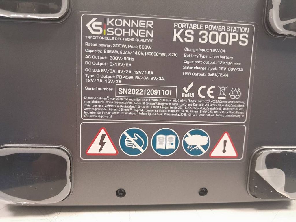 Konner&sohnen KS 300PS