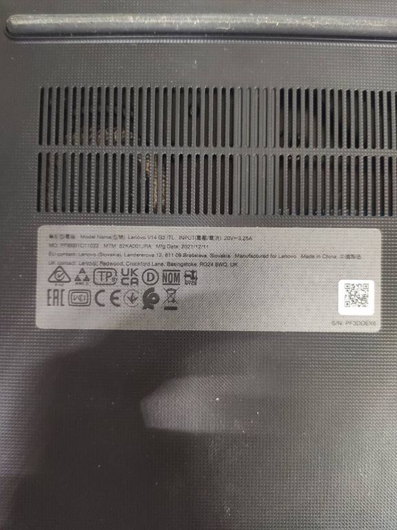 Lenovo core i3-1115g4 3,0ghz/ ram8gb/ ssd256gb/ intel uhd/ 1920x1080