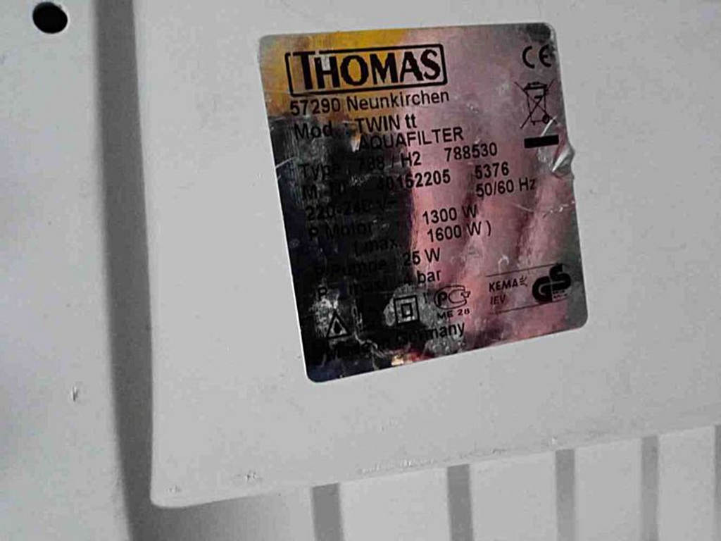 Thomas TWIN T1 Aquafilter (788550)