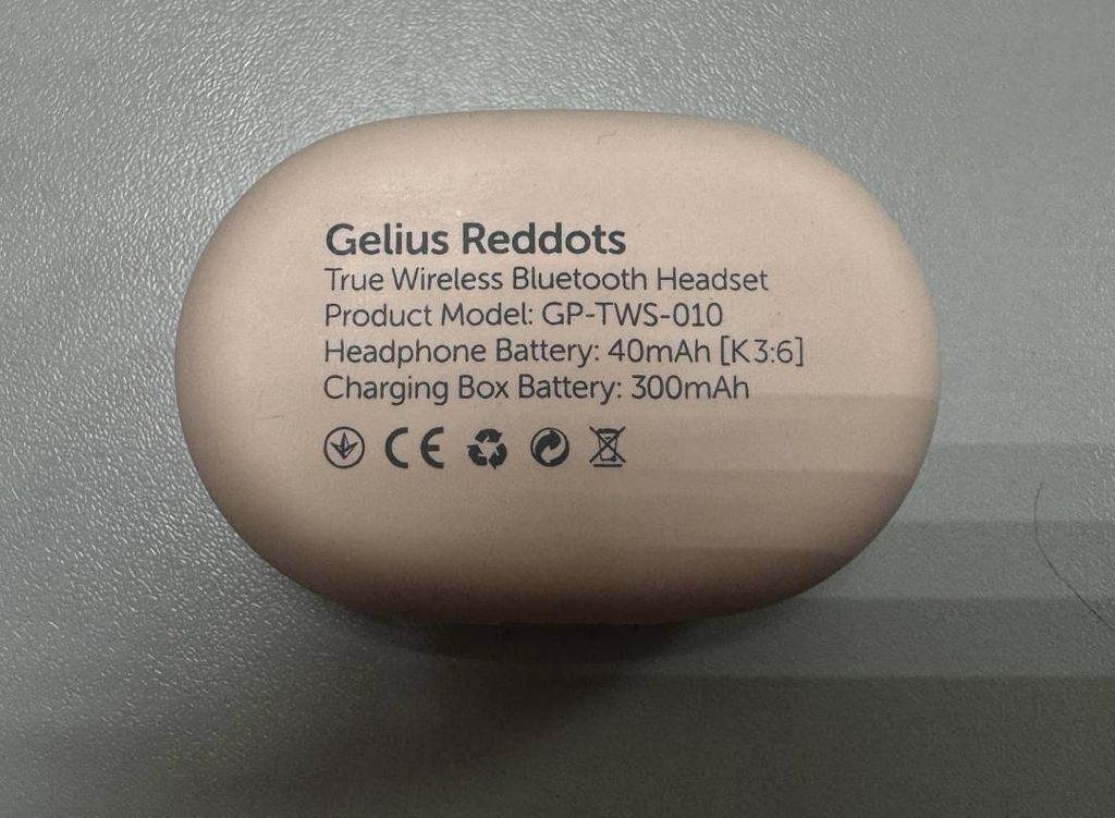Gelius pro reddots tws earbuds gp-tws010