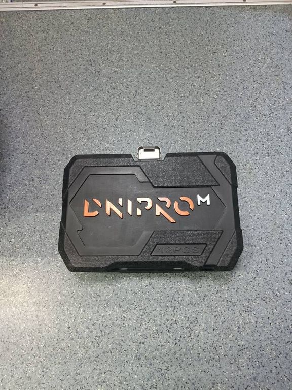 Dnipro-M ultra super lock 1/2" 12 шт. головки з тріскачкою