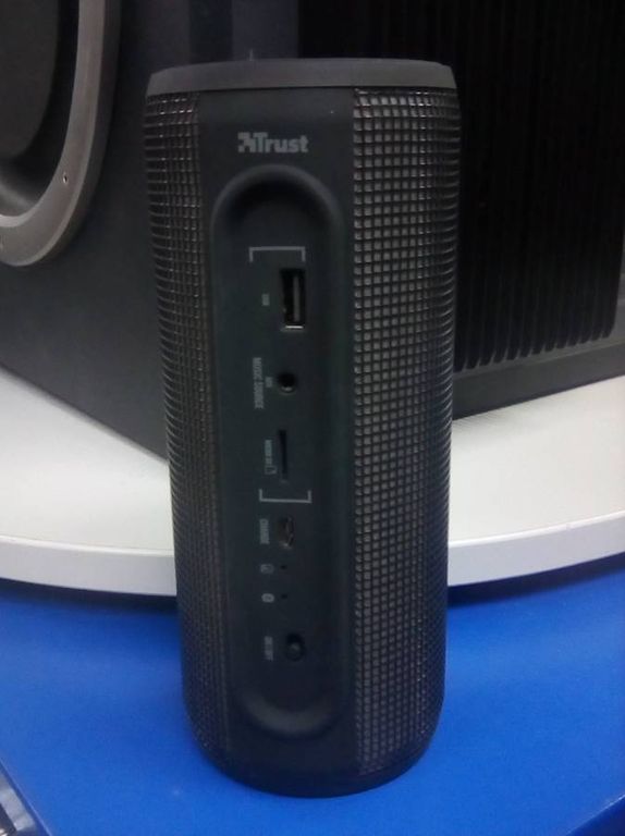 Trust dixxo bluetooth wireless speaker grey 20419