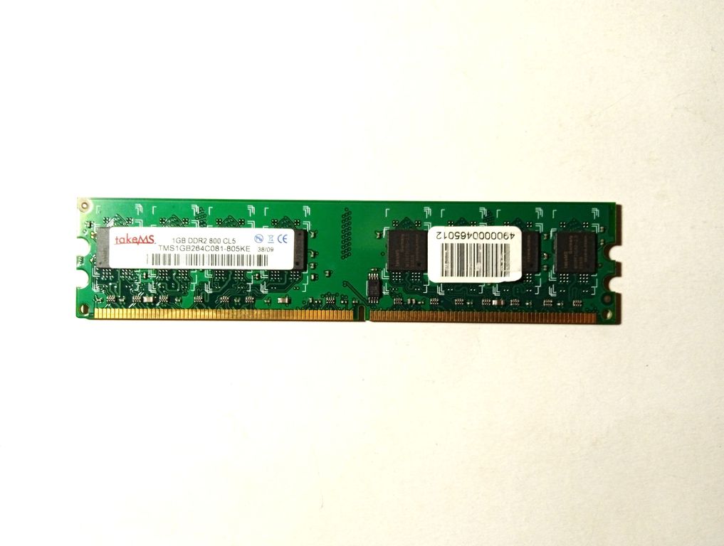Оперативна пам'ять, ОЗУ плата TakeMS 1 GB DDR2 001884