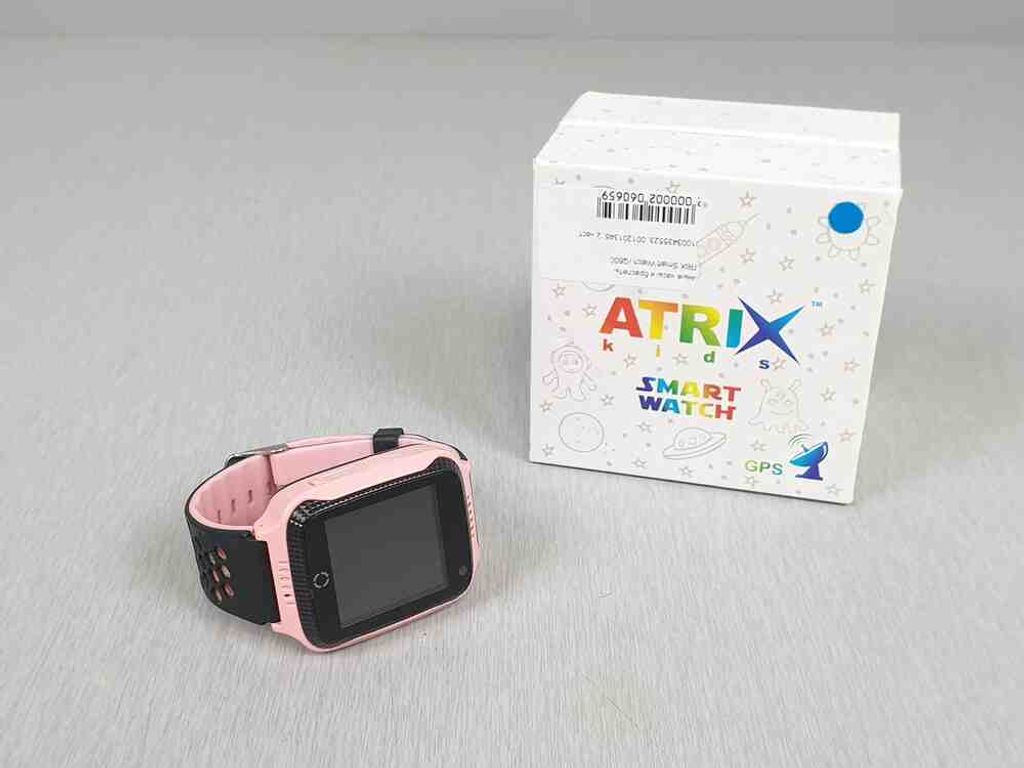 ATRIX Smart Watch iQ600 Cam Touch GPS Pink