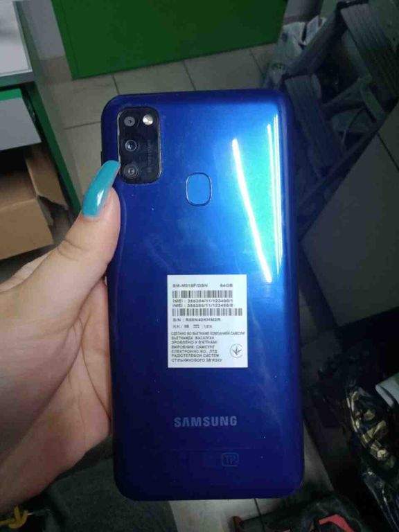 Samsung Galaxy M21 4/64GB Black (SM-M215FZKU)