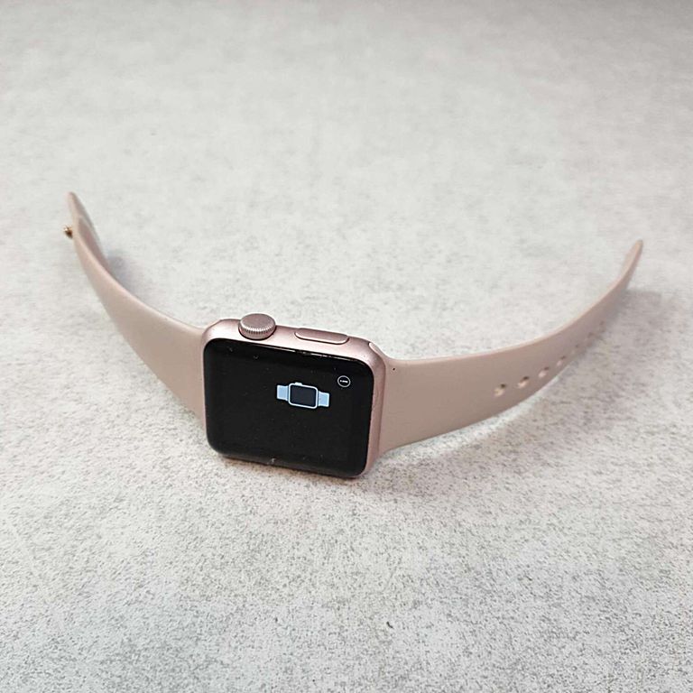 Apple Watch Series 1 38mm Space Gray Aluminum Case with Black Sport Band...