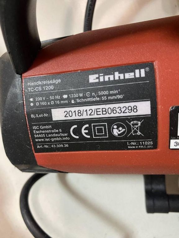 Einhell TC-CS 1200 (4330936)